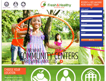 Tablet Screenshot of freshandhealthy.org